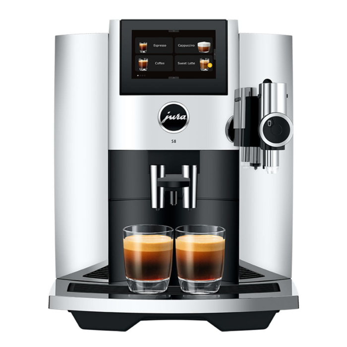2_1-1-1.png Jura S8 Automatic Coffee Machine Chrome - Image 1
