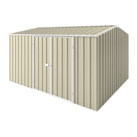 3.75m x 3m Gable Roof Garden Shed