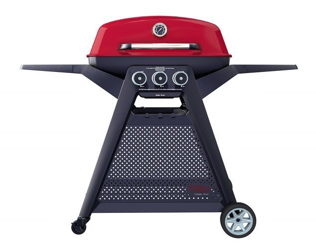 ziggy by ziegler and brown Ziggy Elite Triple Grill LPG BBQ on Cart
